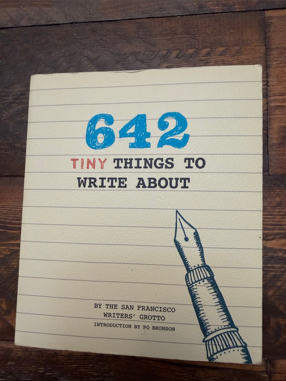 642 Tiny Things to Write About Creative Prompt Guided Journal Paperback NEW 📕 📖